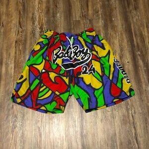 Headgear Classics Shorts Men's Small Bad Boy Records Biggie Abstract Nostalgia